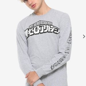 My Hero Academia Long Sleeve Shirt Sz. Medium